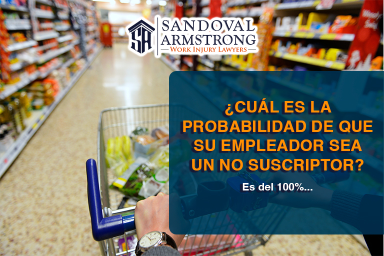 ¿Cuál es la probabilidad de que su empleador, Walmart, sea un no suscriptor de Texas?