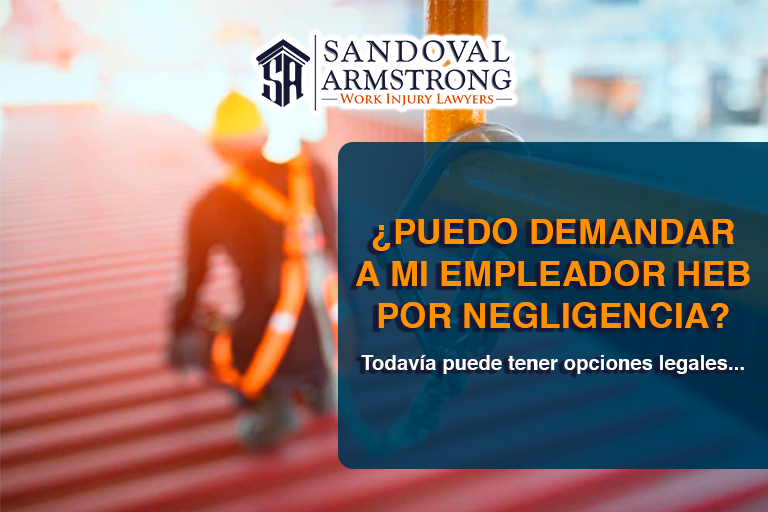 ¿Qué pasa si mi reclamación de compensación de trabajadores de HEB es denegada?, ¿Puedo demandar a mi empleador por negligencia?