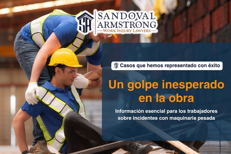 Un golpe inesperado en la obra: Información esencial para los trabajadores de Texas sobre incidentes con maquinaria pesada