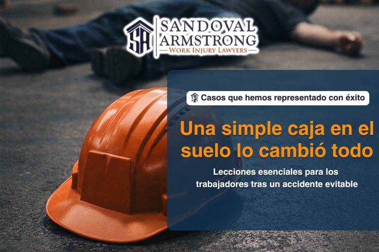 Una simple caja en el suelo lo cambió todo: Lecciones esenciales para los trabajadores de Texas tras un accidente evitable