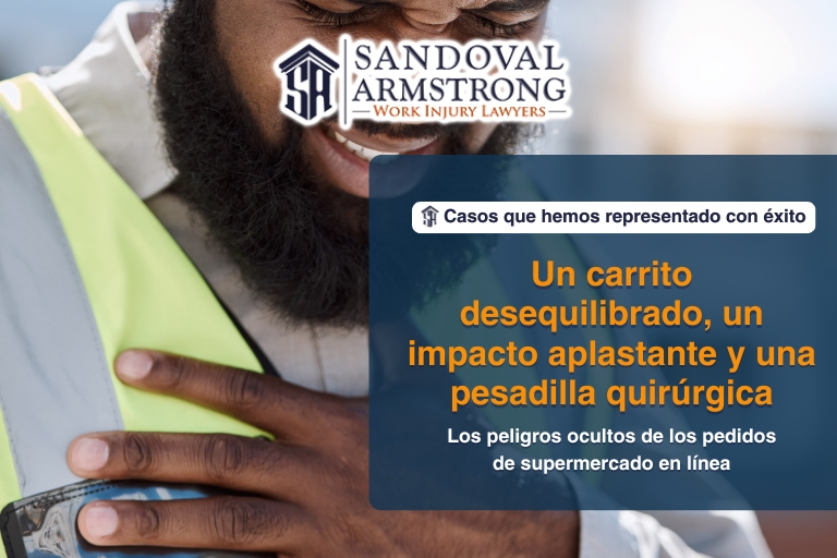 Un carrito desequilibrado, un impacto aplastante y una pesadilla quirúrgica: Los peligros ocultos de los pedidos de supermercado en línea