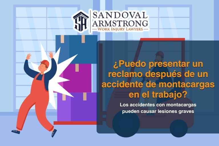 ¿Puedo presentar un reclamo después de un accidente de montacargas en el trabajo en Dallas?