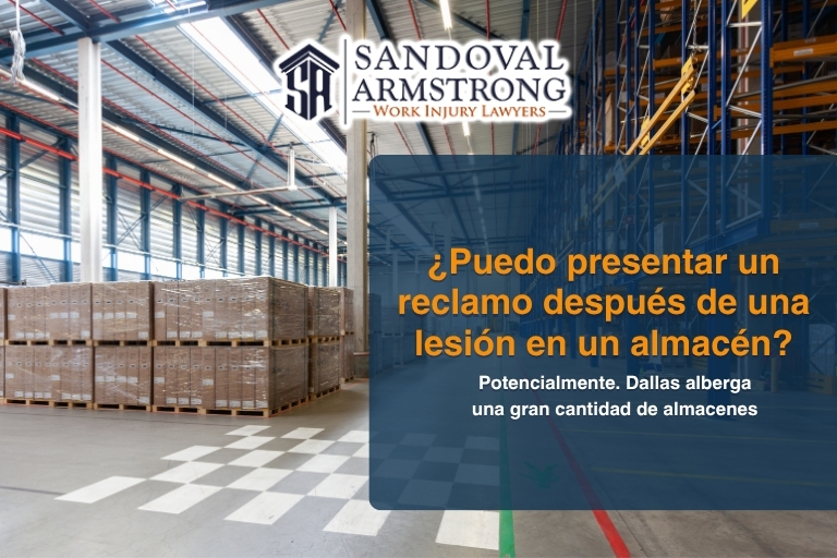 ¿Puedo presentar un reclamo después de una lesión en un almacén en Dallas?