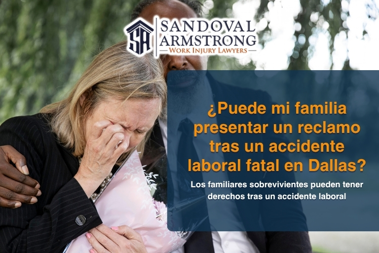 ¿Puede mi familia presentar un reclamo tras un accidente laboral fatal en Dallas?