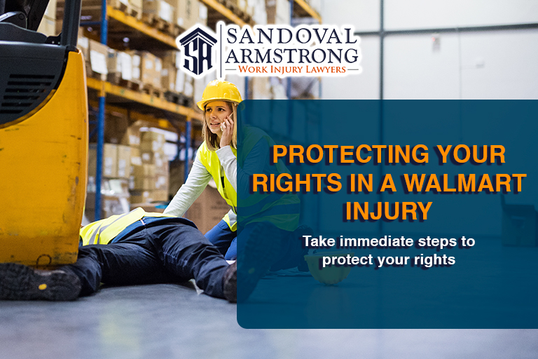 What steps should I take to protect my rights in a Walmart Work Injury Case?