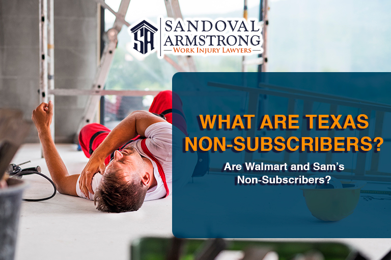 What are Texas Non-Subscribers? Are Walmart and Sam’s Non-Subscribers?