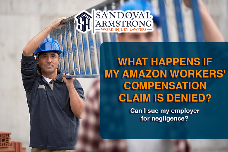 What if my Amazon worker’s compensation claim is denied, Can I still sue my employer for negligence?