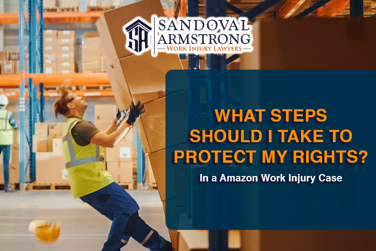 What steps should I take to protect my rights in a Amazon Work Injury Case?