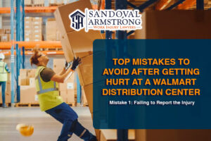 Top Mistakes to Avoid After Getting Hurt at a Walmart Distribution Center in McKinney, Texas