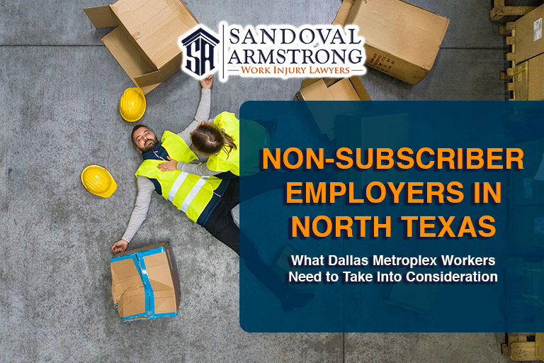 Non-Subscriber Employers in North Texas: What Dallas Metroplex Workers Need to Take Into Consideration