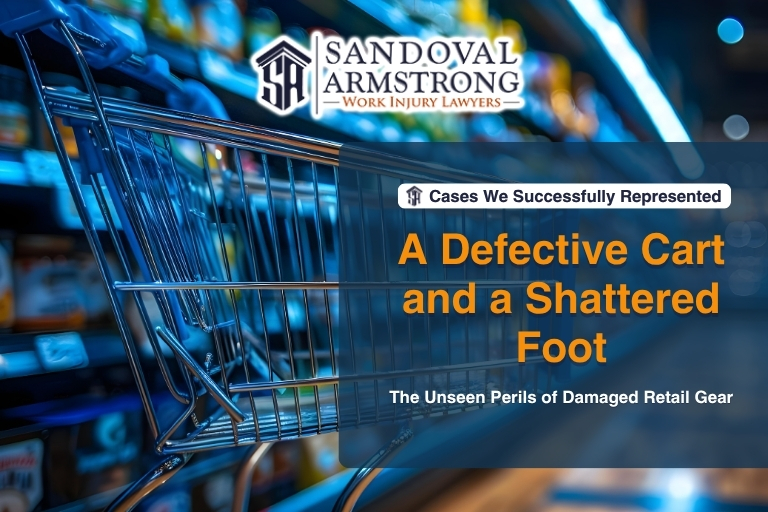 A Defective Cart and a Shattered Foot: The Unseen Perils of Damaged Retail Gear