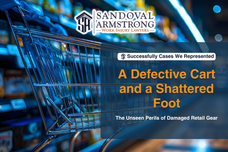 A Defective Cart and a Shattered Foot: The Unseen Perils of Damaged Retail Gear