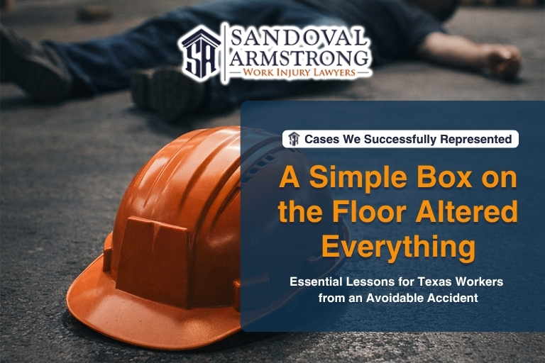A Simple Box on the Floor Altered Everything: Essential Lessons for Texas Workers from an Avoidable Accident