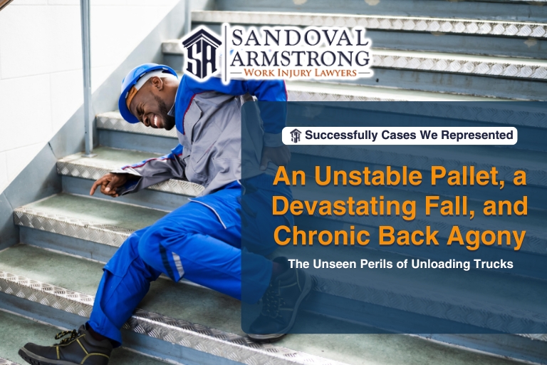 An Unstable Pallet, a Devastating Fall, and Chronic Back Agony: The Unseen Perils of Unloading Trucks