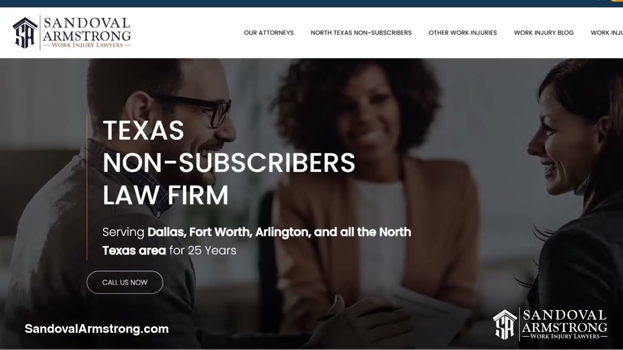 Texas Non-subscribers Law Firm Serving Dallas, Fort Worth, Arlington, and all the North Texas area