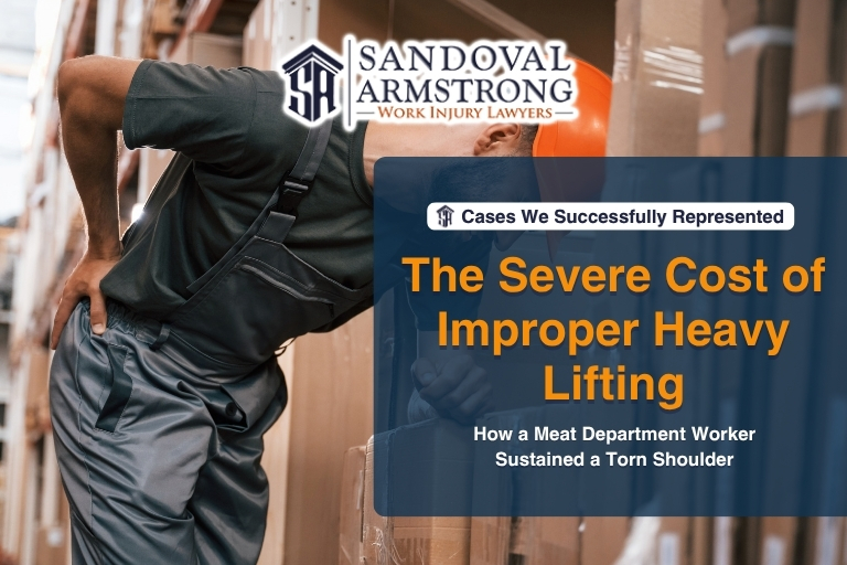 The Severe Cost of Improper Heavy Lifting: How a Meat Department Worker Sustained a Torn Shoulder