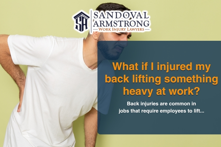 What if I injured my back lifting something heavy at work in Dallas?