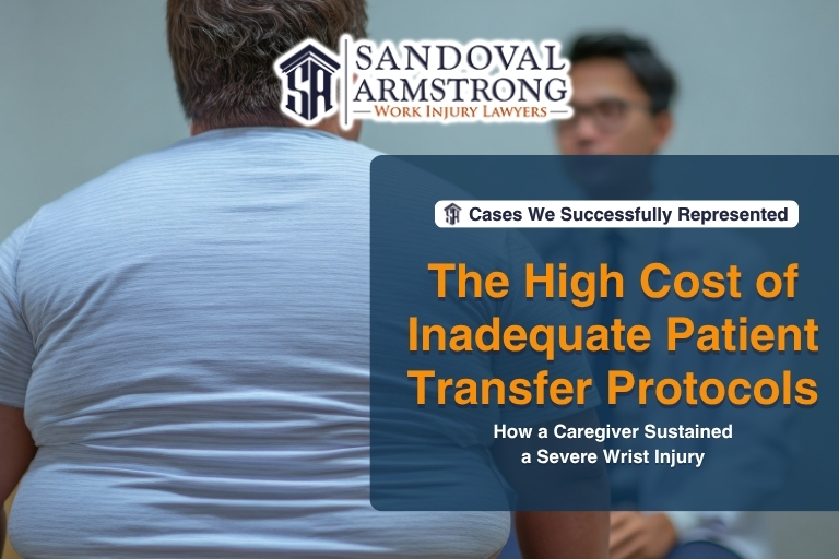 The High Cost of Inadequate Patient Transfer Protocols: How a Caregiver Sustained a Severe Wrist Injury